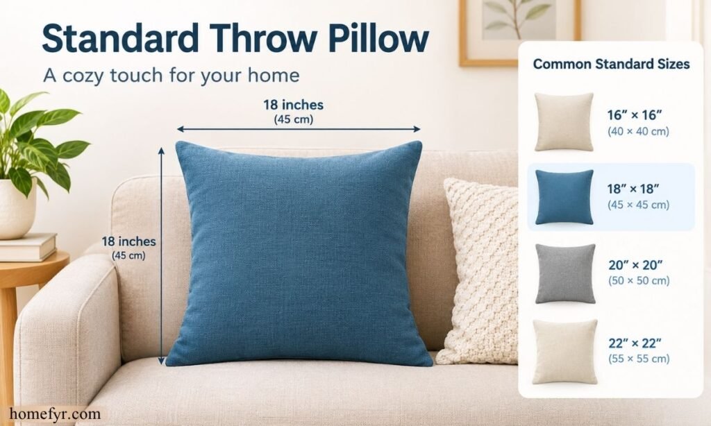 Standard Throw Pillow