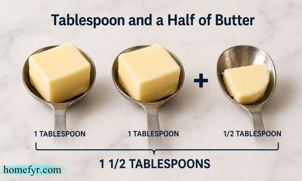 Tablespoon and a Half of Butter