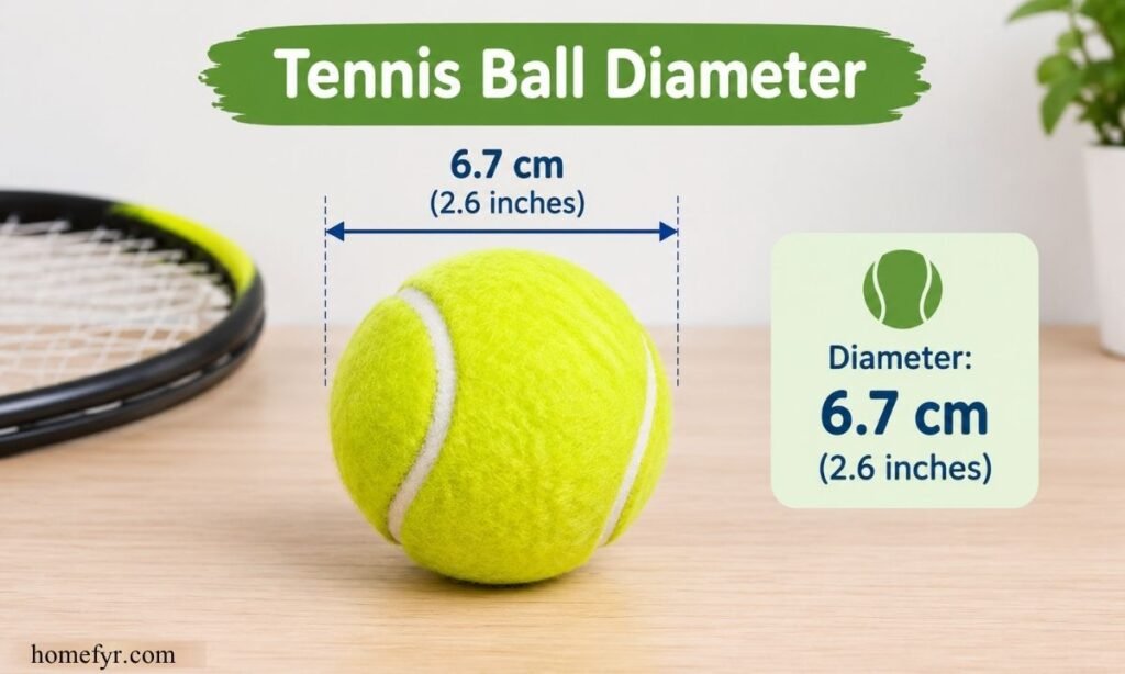 Tennis Ball Diameter