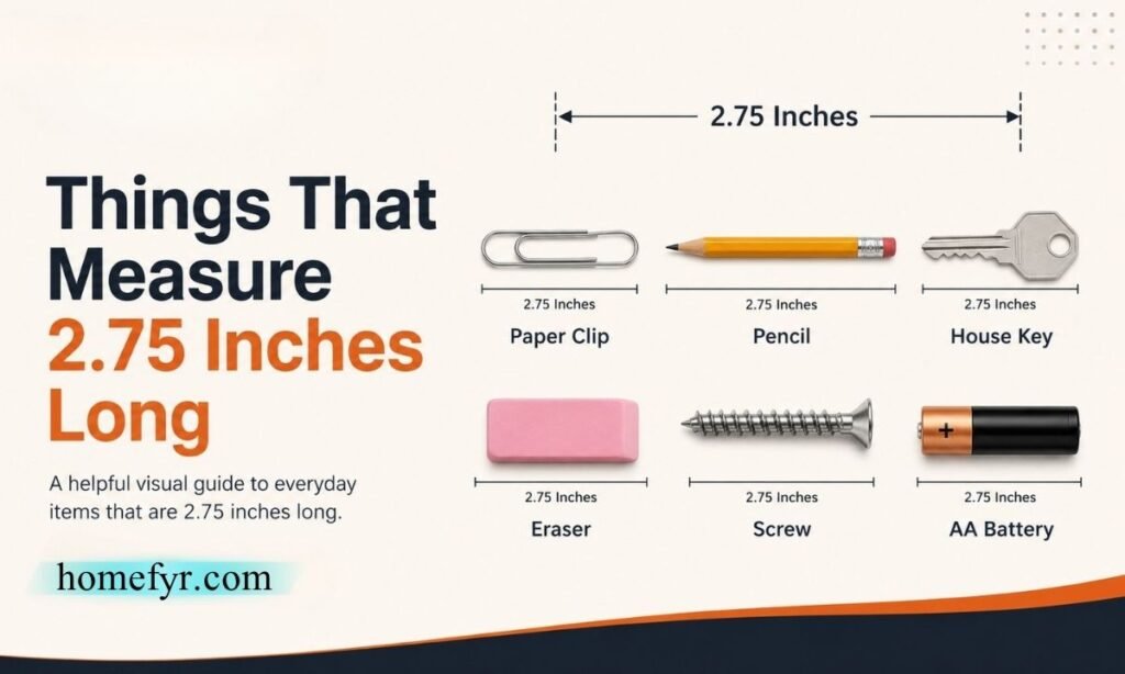 Things That Measure 2.75 Inches Long