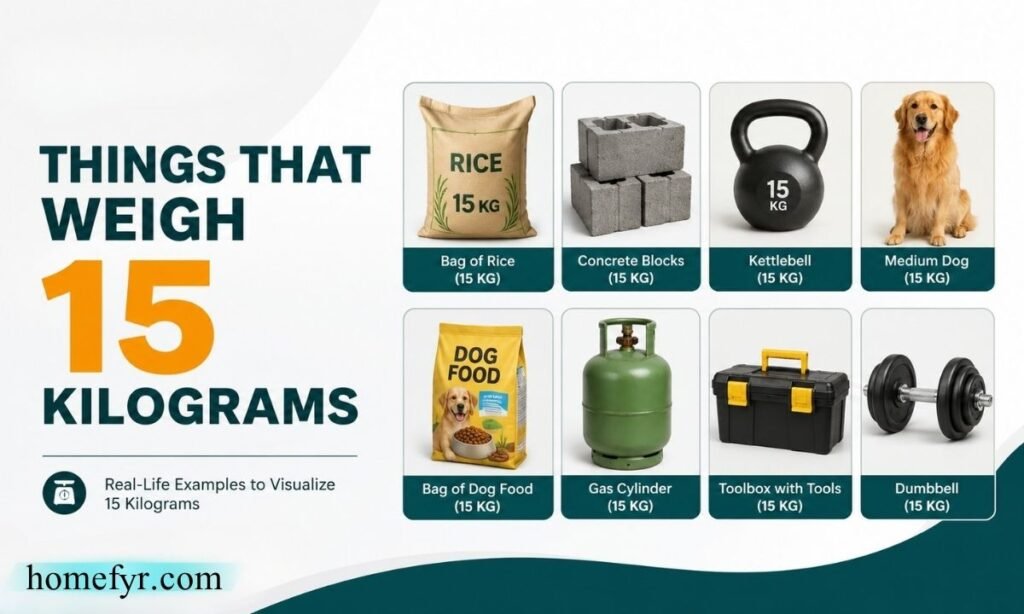 Things That Weigh 15 Kilograms
