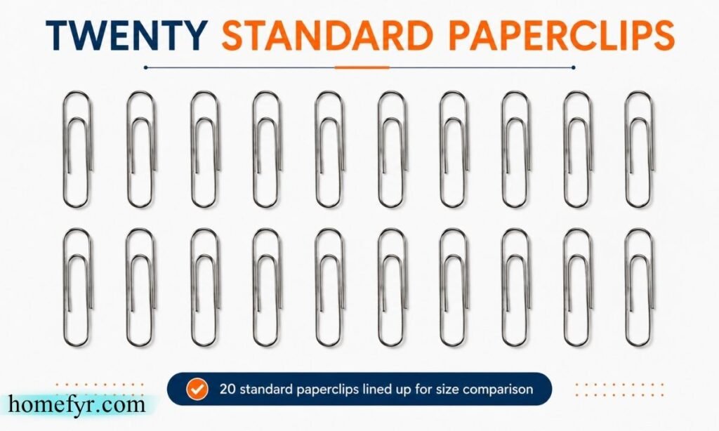 Twenty Standard Paperclips