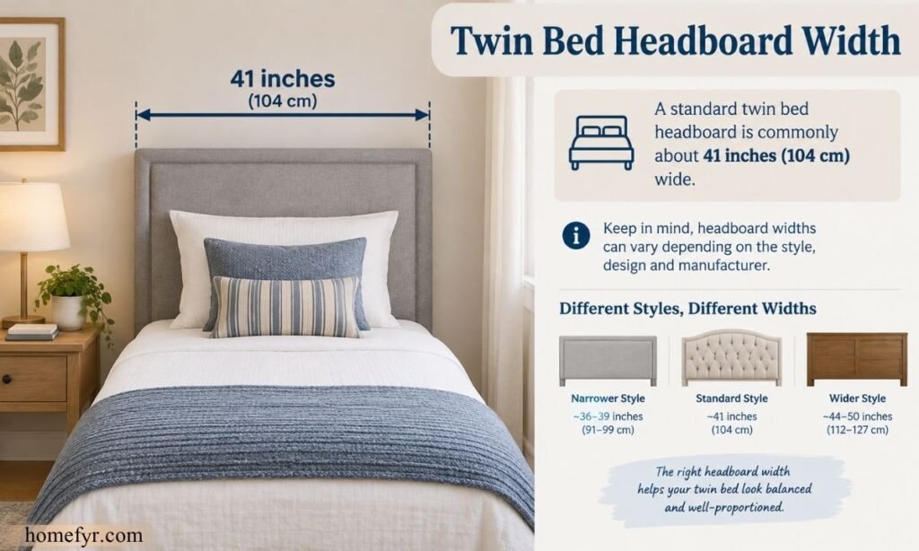 Twin Bed Headboard Width