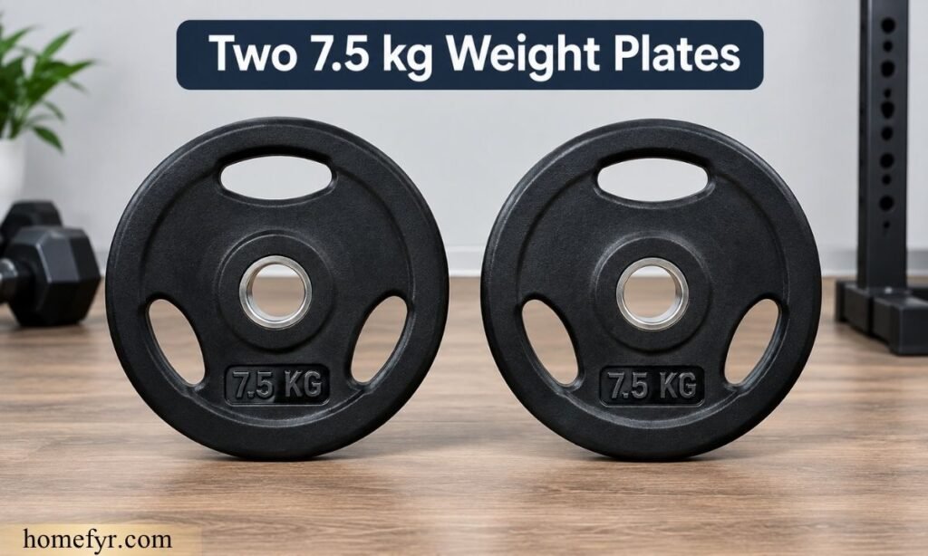 Two 7.5 kg Weight Plates