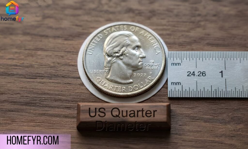 US Quarter Diameter