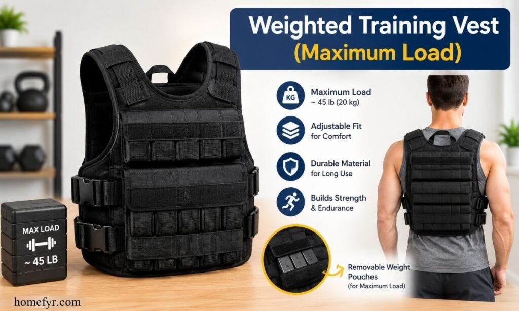 Weighted Training Vest (Maximum Load)