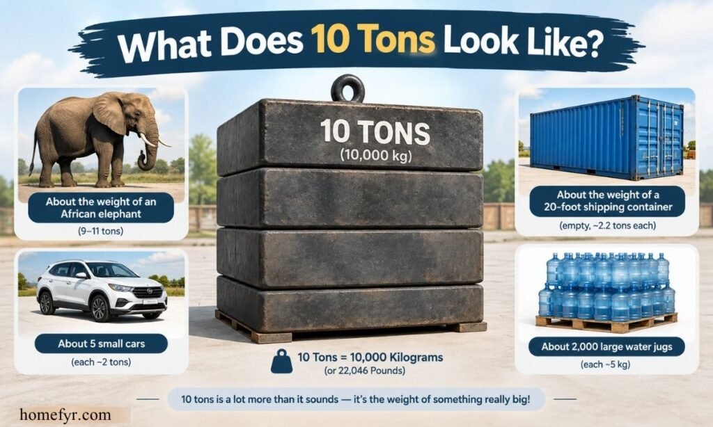What Does 10 Tons Look Like
