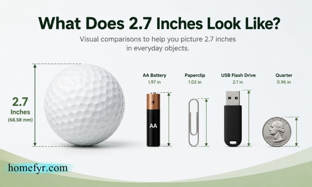 What Does 2.7 Inches Look Like