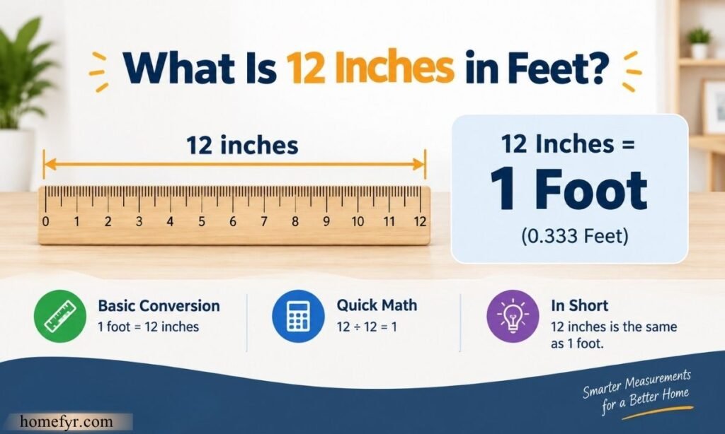 What Is 12 Inches in Feet