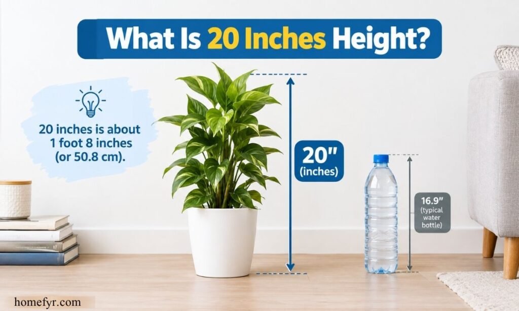 What Is 20 Inches Height