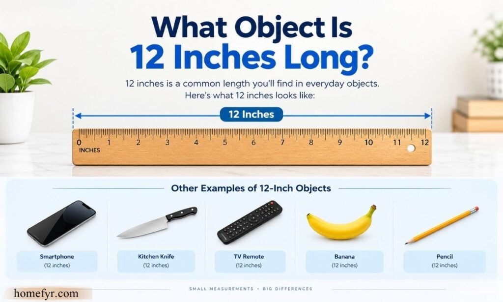 What Object Is 12 Inches Long