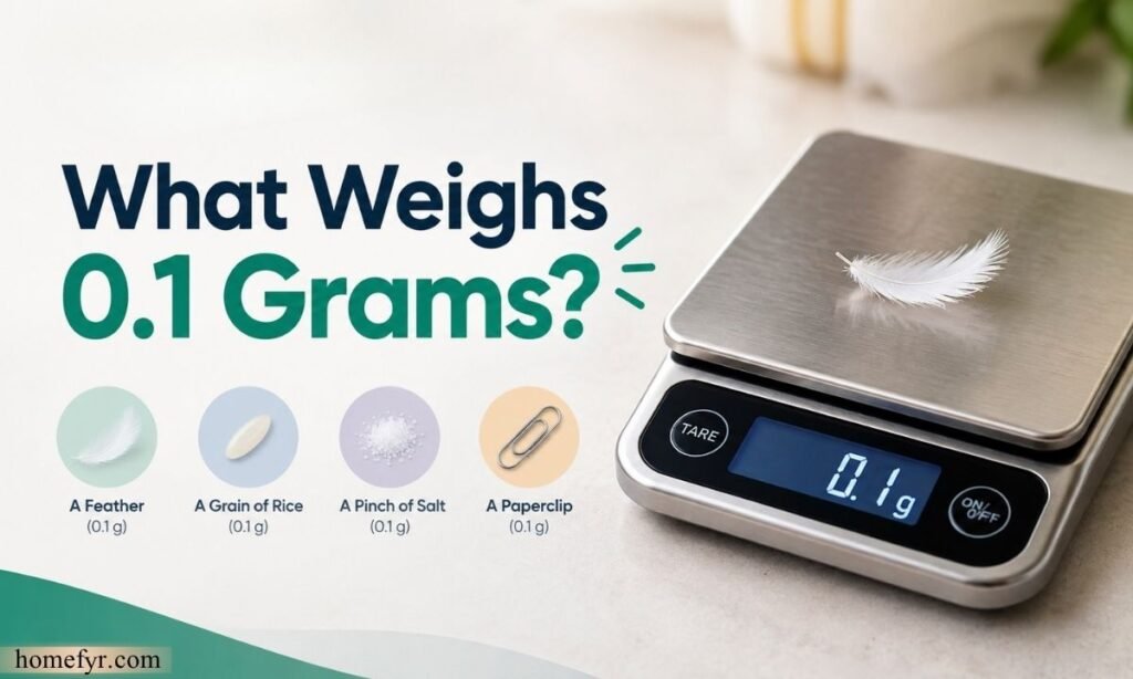 What Weighs 0.1 Grams