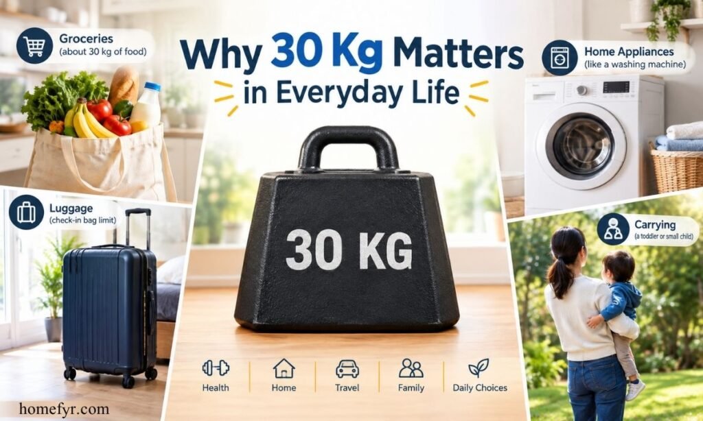 Why 30 Kg Matters in Everyday Life