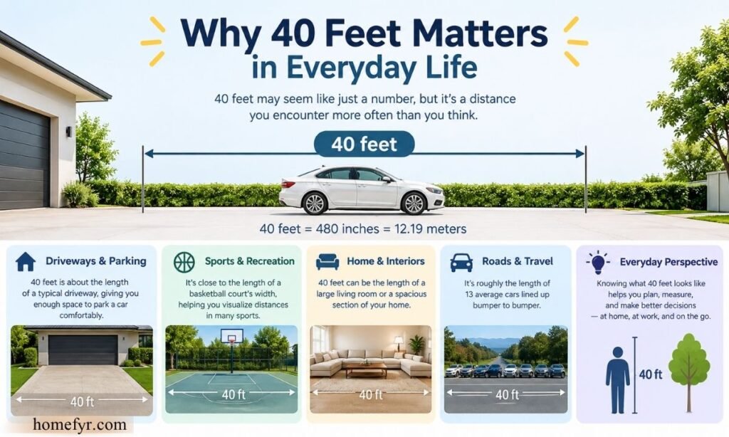 Why 40 Feet Matters in Everyday Life