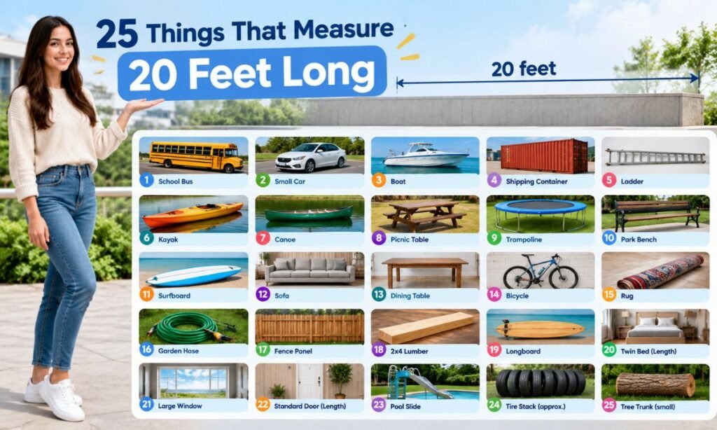 25 Things That Measure 20 Feet Long