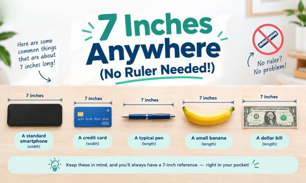 7 Inches Anywhere (No Ruler Needed!)