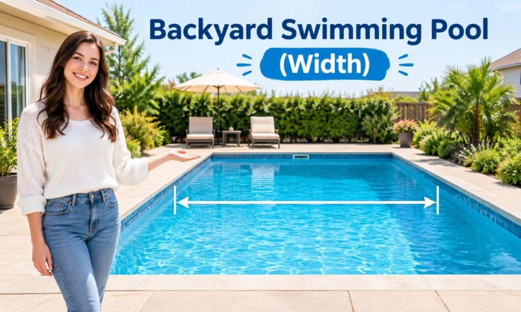 Backyard Swimming Pool (Width)