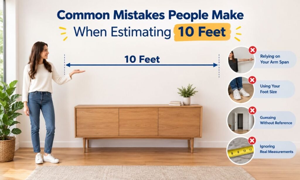 Common Mistakes People Make When Estimating 10 Feet