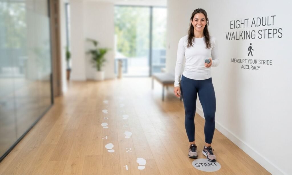 Eight Adult Walking Steps
