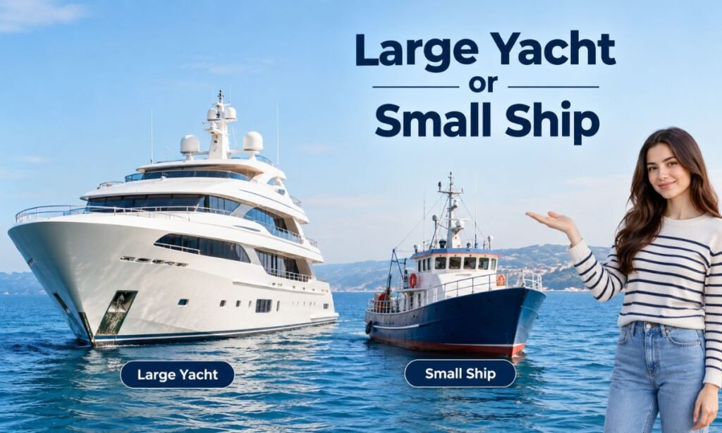 Large Yacht or Small Ship