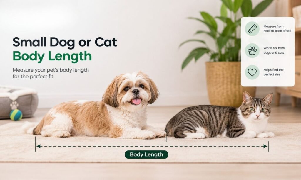 Small Dog or Cat Body Length