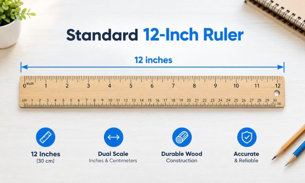 Standard 12-Inch Ruler