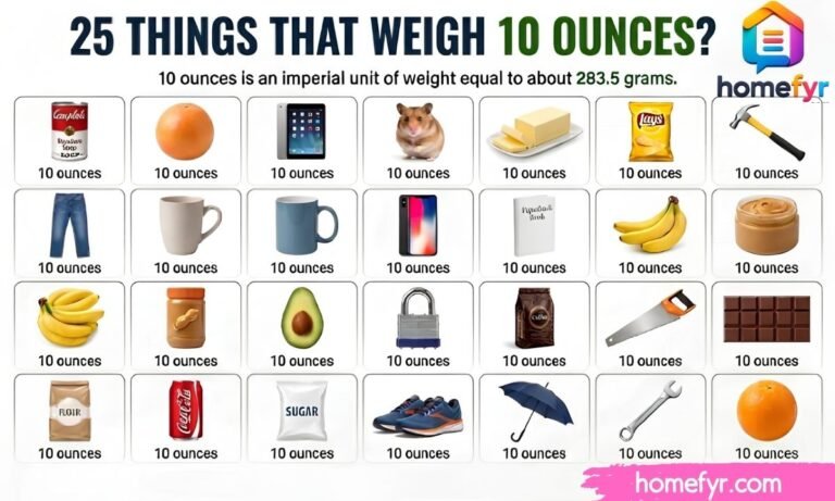 25 Things That Weigh 10 Ounces