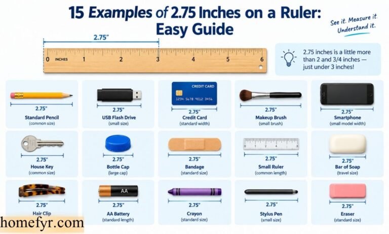 15 Examples of 2.75 Inches on a Ruler Easy Guide