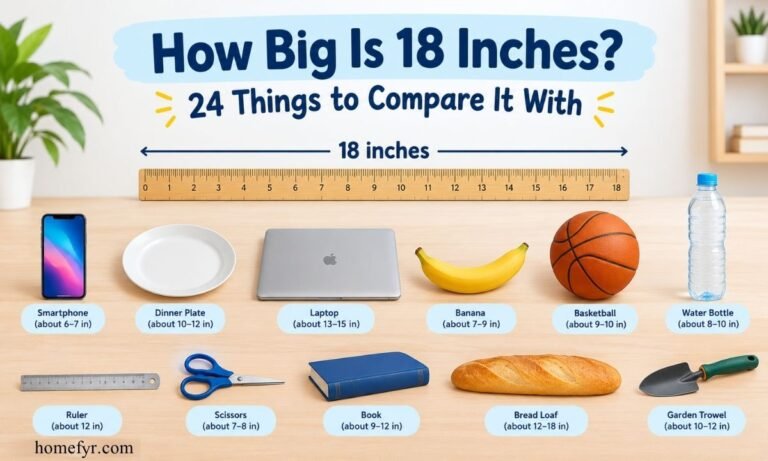 How Big Is 18 Inches 24 Things to Compare It With