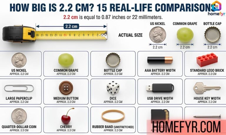 How Big Is 2.2 cm 15 Real-Life Comparisons