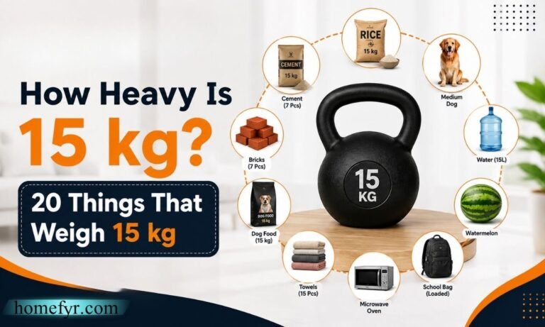 How Heavy Is 15 kg 20 Things That Weigh 15 kg