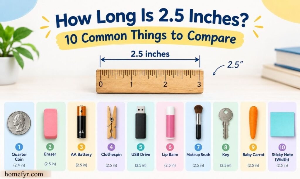 How Long Is 2.5 Inches 10 Common Things to Compare