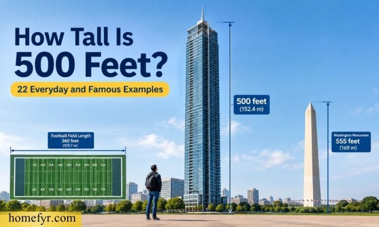 How Tall Is 500 Feet 22 Everyday and Famous Examples