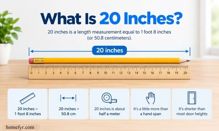 What Is 20 Inches