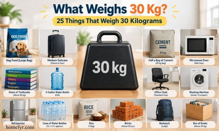 What Weighs 30 Kg 25 Things That Weigh 30 Kilograms