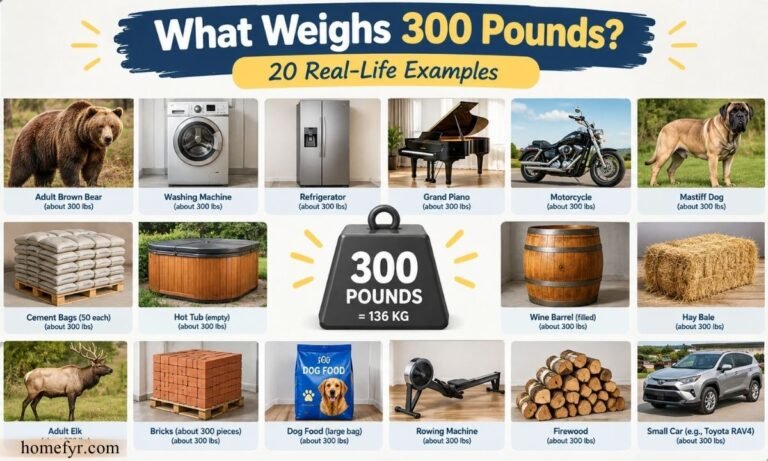 What Weighs 300 Pounds 20 Real-Life Examples