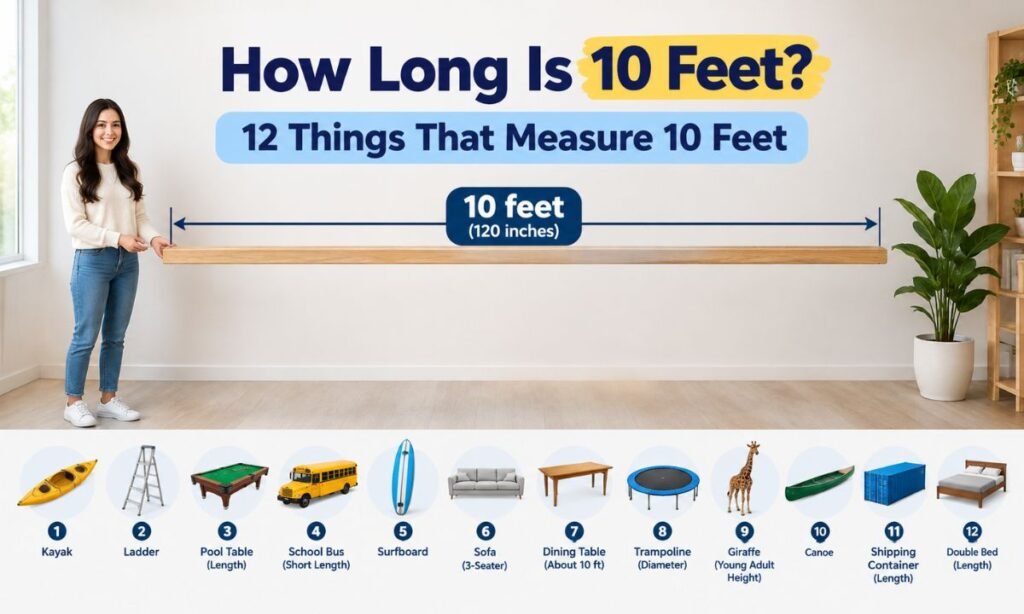How Long Is 10 Feet 12 Things That Measure 10 Feet