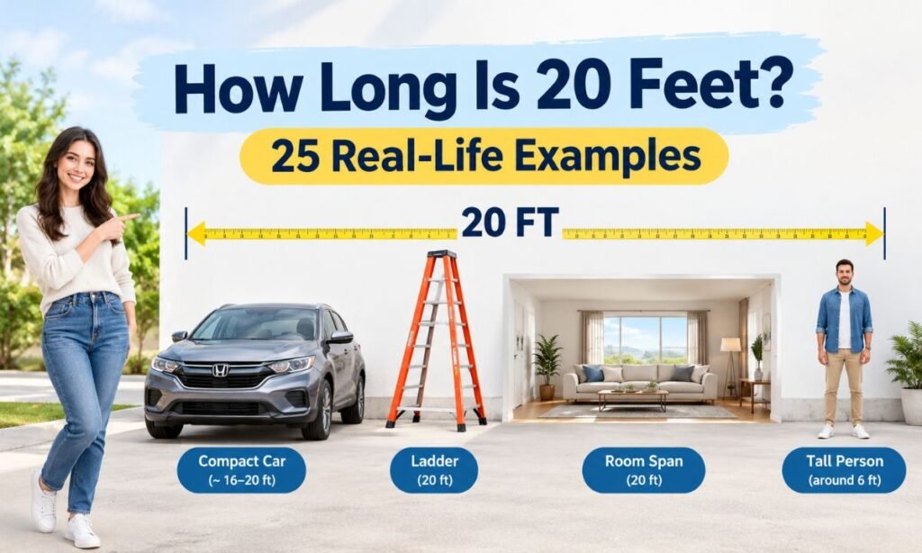 How Long Is 20 Feet 25 Real-Life Examples