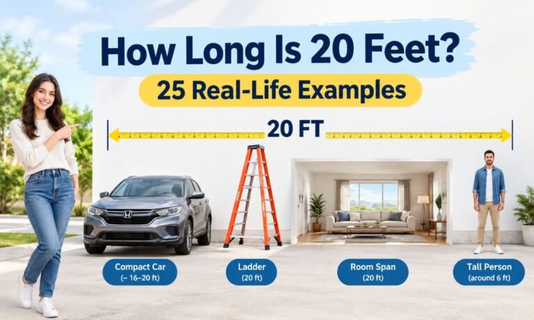 How Long Is 20 Feet 25 Real-Life Examples